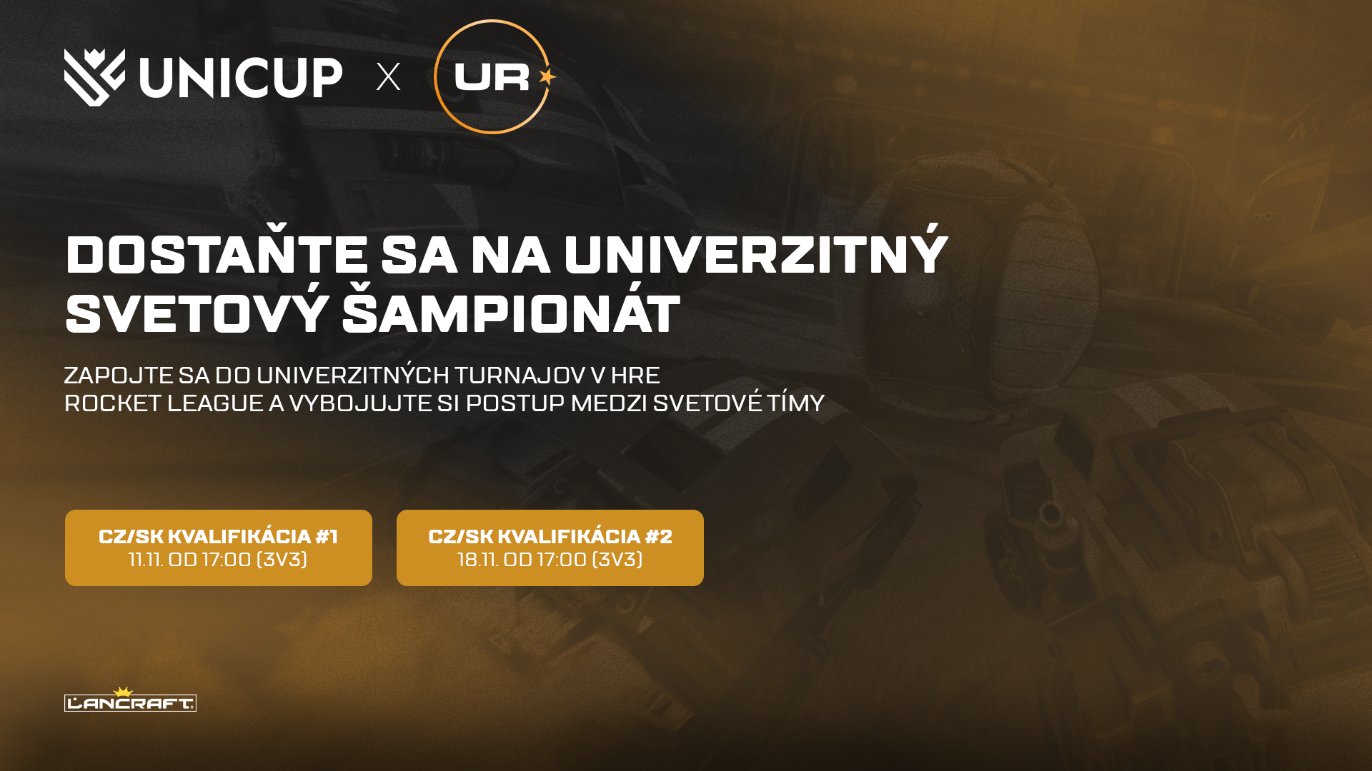 Náhledový obrázek článku Zabojujte o svoju miestenku na univerzitný svetový šampionát v Rocket League